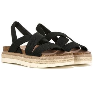 Madden Girl Platform Sandals Black